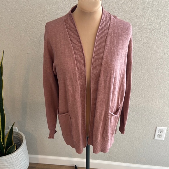 Madewell Sweaters - Women's Pink Cardigan Sweater